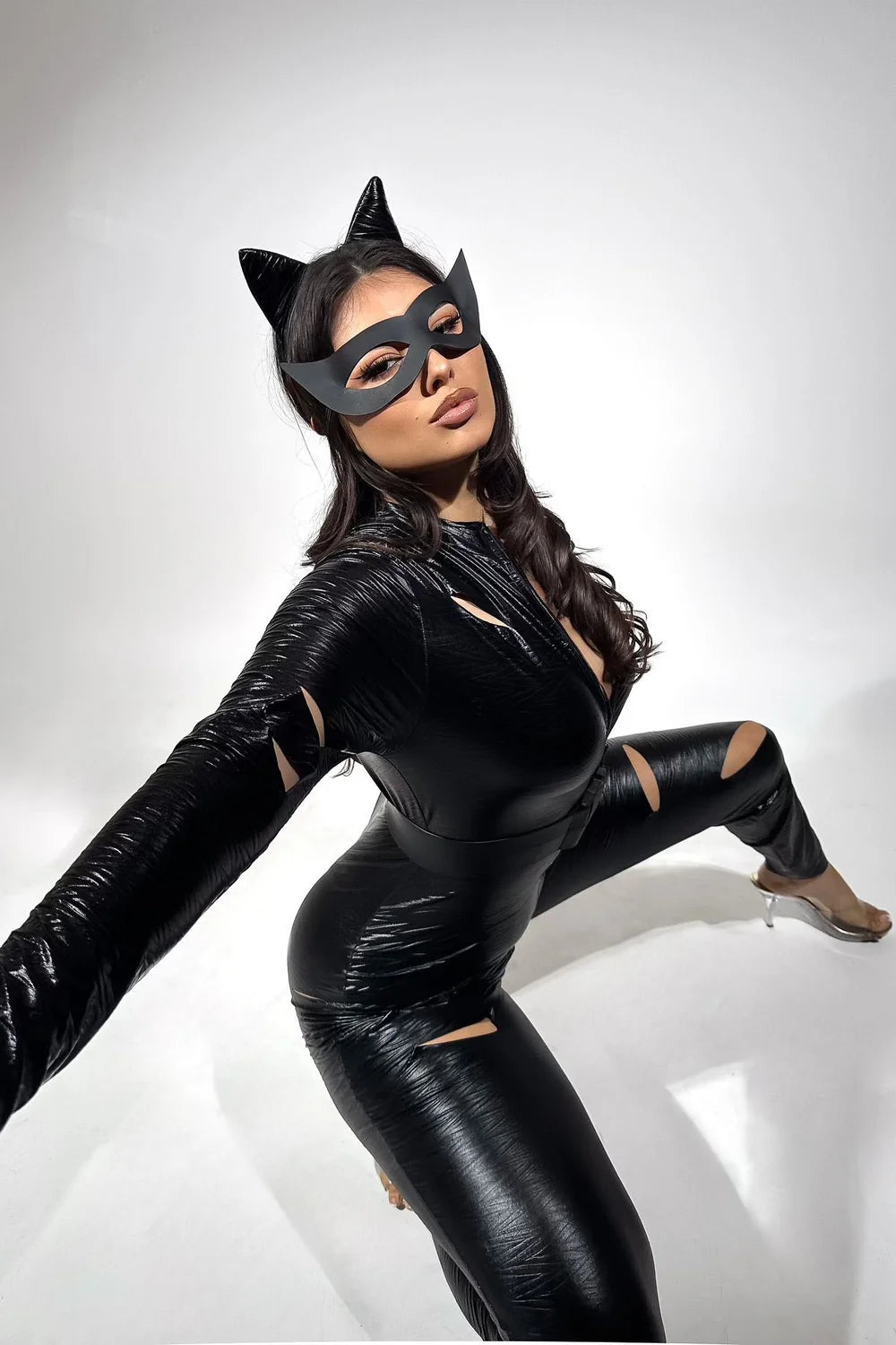 Catwoman Costume 4 Piece