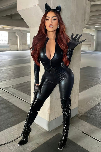 Catwoman Costume 4 Piece